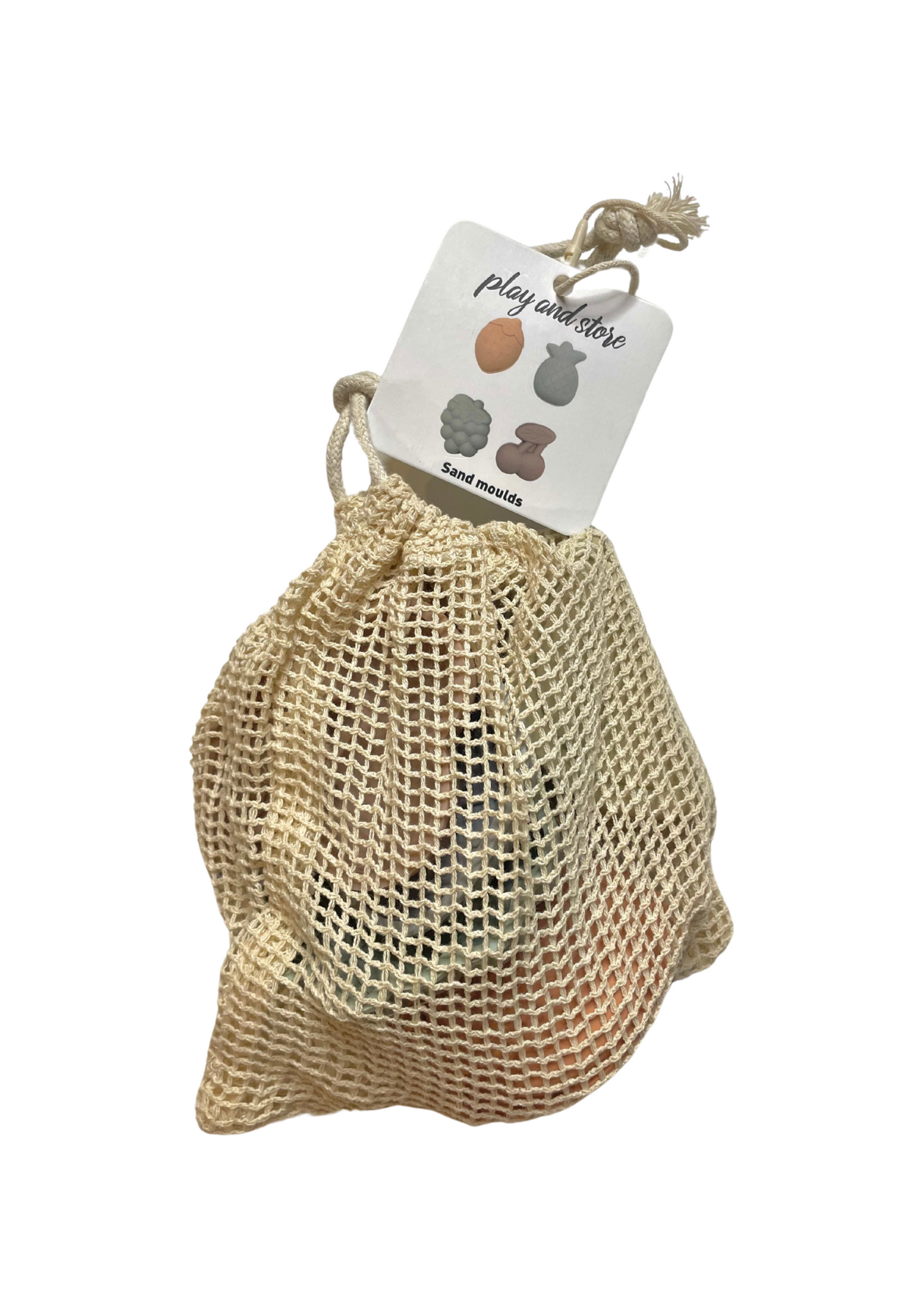Moules de plage fruits - avec sac