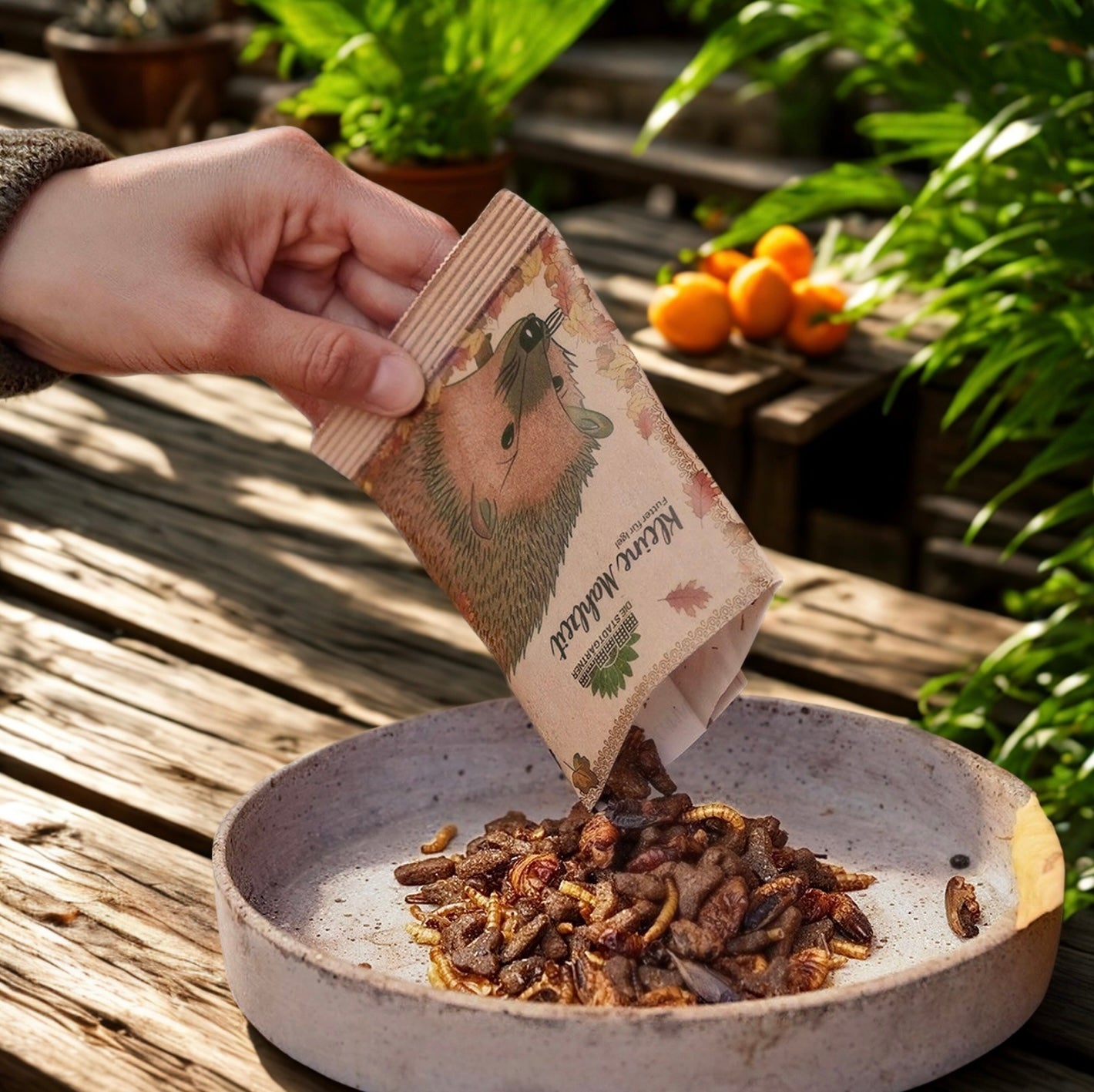 Petit repas - Hérissons