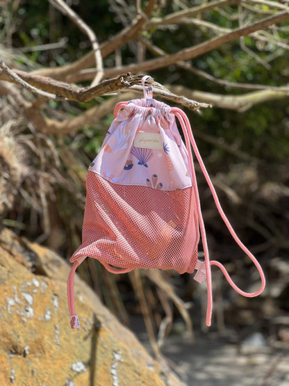Sac à cordons - coquillages