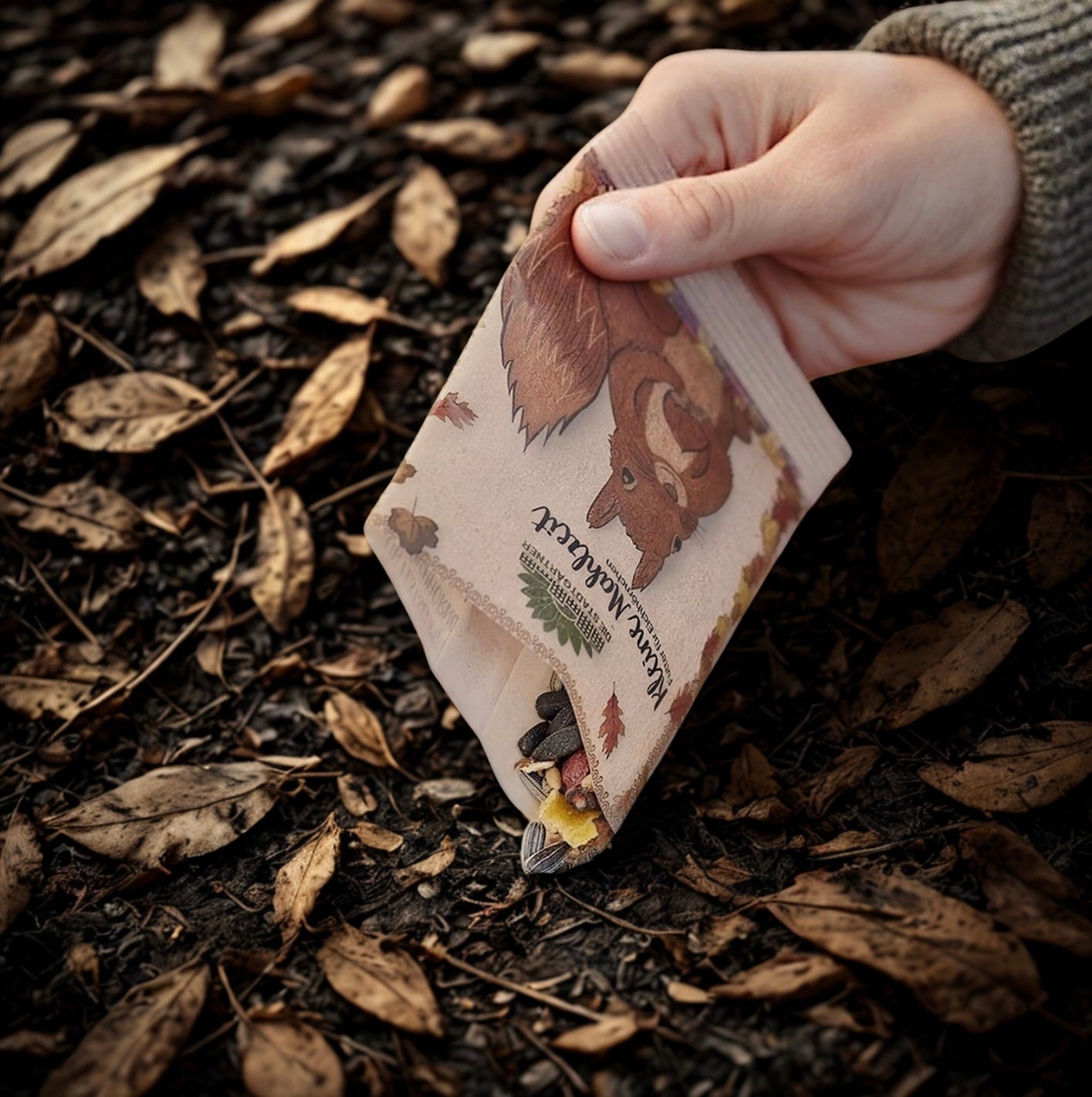 Petit repas - Écureuils