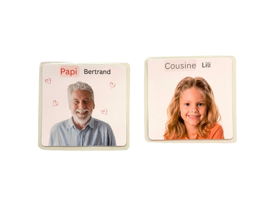 Imagier personnalisé de ma famille