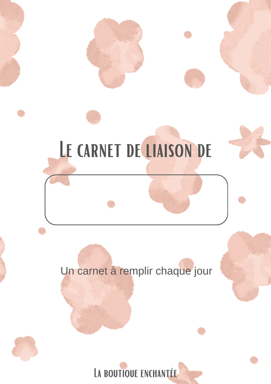 Carnet de liaison crèche / nounou -PDF à imprimer